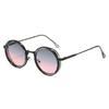 Vintage Round Sunglasses Men Fashion Metal Multicolor Women Shades Retro Trendy Brand Luxury Design Sun Glasses Uv400