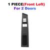 LHD Front Armrest Upper Panel 2 Doors Compatible with Toyota Vitz Yaris 2011-2014 Door Window Switch Bezel 74232-52570-C0 74231-52650-C0(1pc Front