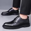 Мода Мода Коровья кожа Платформа Мужские туфли для платья бизнесмена Дизайнерская обувь на мягкой подошве Свадебная обувь для мужчин Весна Осень Ретро лоферы Мужская