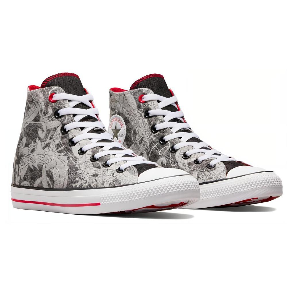 Converse Chuck Taylor All Star Yotd Высокие 'Графика Дракона Черно-Белые' A08702C
