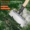 Multifunctional Steel Flat Shovel Easy To Operate Durable Long-Lasting Cleaning Shovel for Outdoor Gardening And Farming