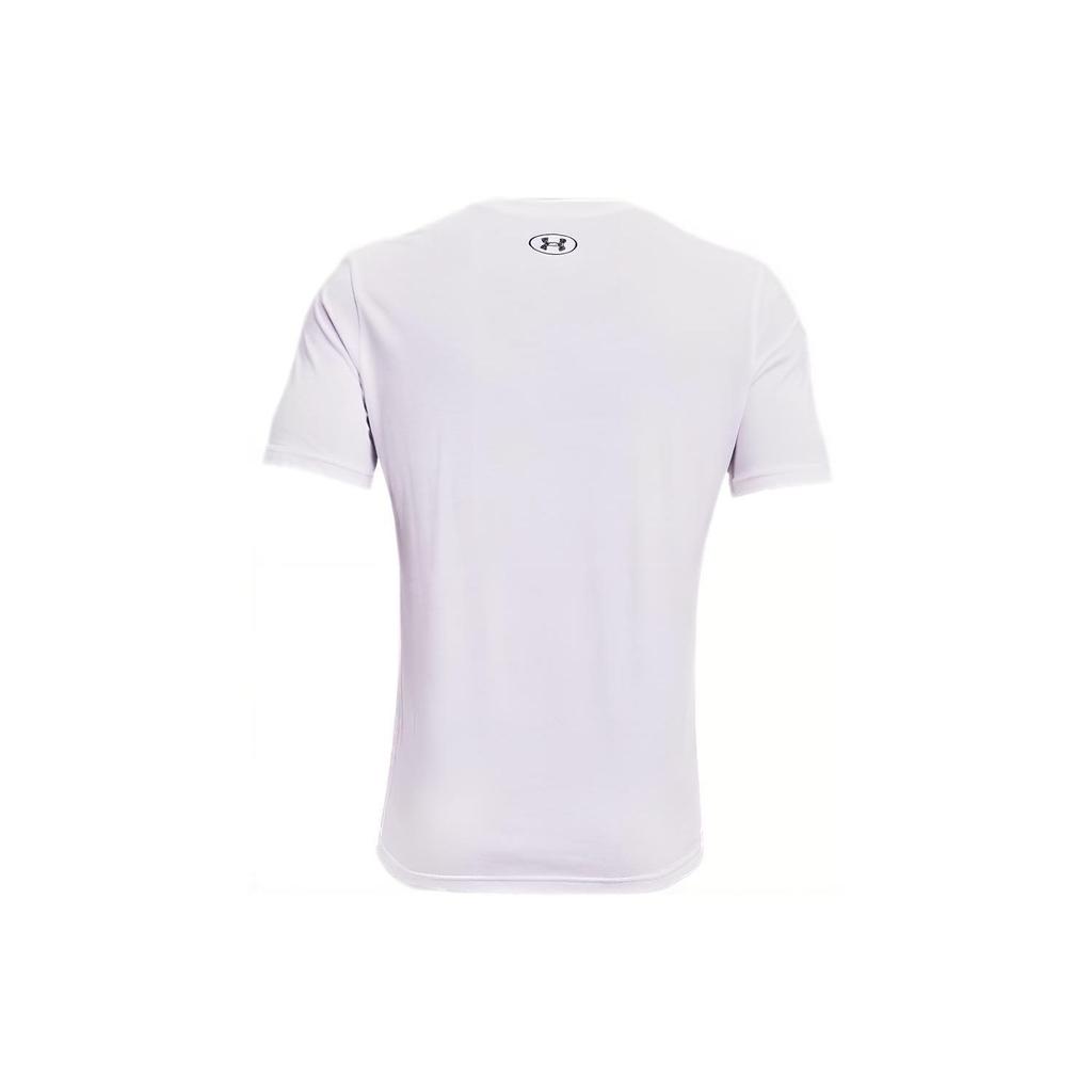 Under Armour Футболка с коротким рукавом и графическим принтом, с круглым вырезом, мужская, белая 1361923-100