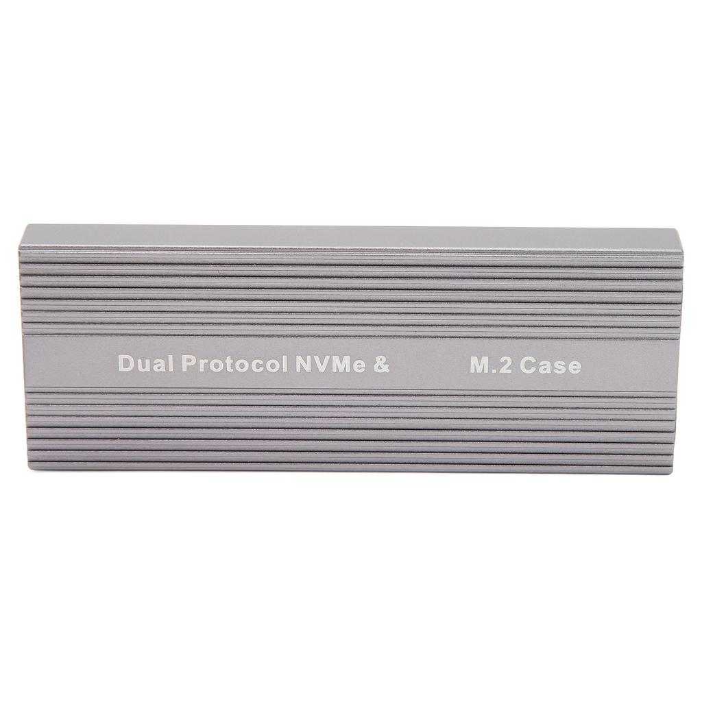 M.2 Nvme PCIE NGFF SATA SSD Enclosure Type C Port 10Gbps UASP Compliant Tool Free Solid State Drive Enclosure for 2230