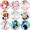 32/44/58mm LoveLive!SuperStar!!Ping An Pansy Tang Coco Round Brooch Clothing Lapel Pin Souvenir Soft Button  Decorative Hat Badge