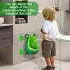 Toddler Urinal for Boys, Frog Potty Training Toilet with Spinning Target, Ages 1-6 (Green)