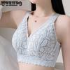 Lace Lingerie Summer Thin Women's Gathering No Steel Ring Bra Anti Sagging Collection Breast Bra