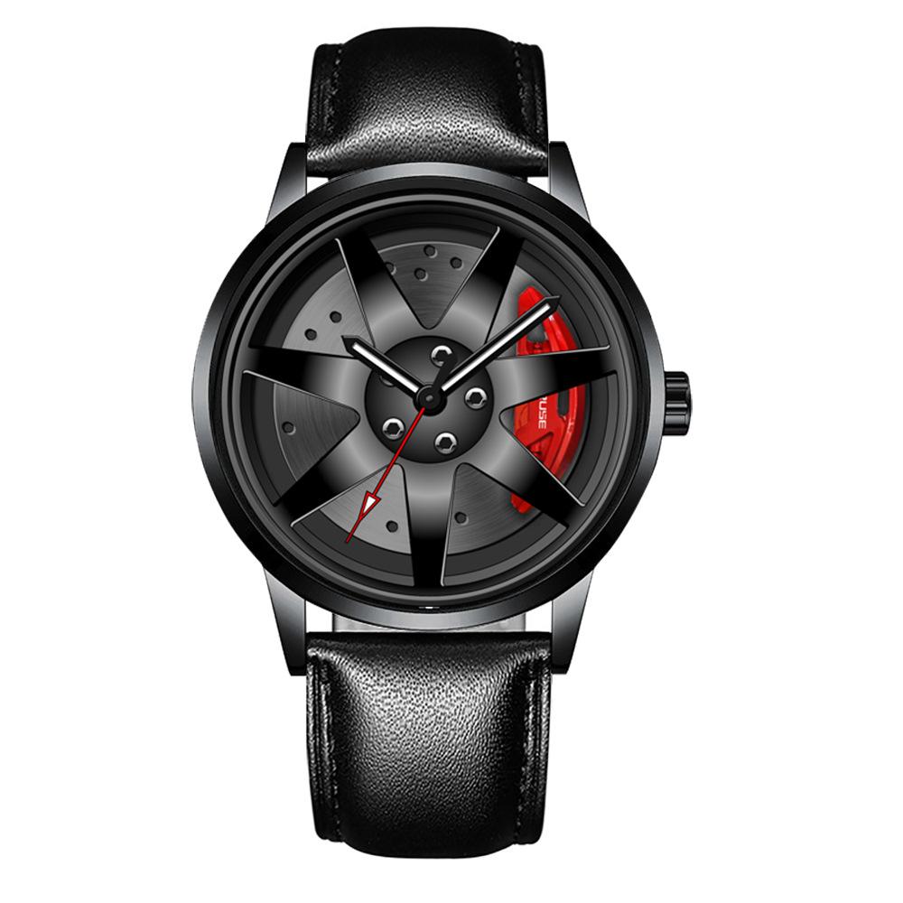 Hollow Watch Повседневные мужские часы Деловые часы Спортивные часы Кварцевые часы Кожаные часы