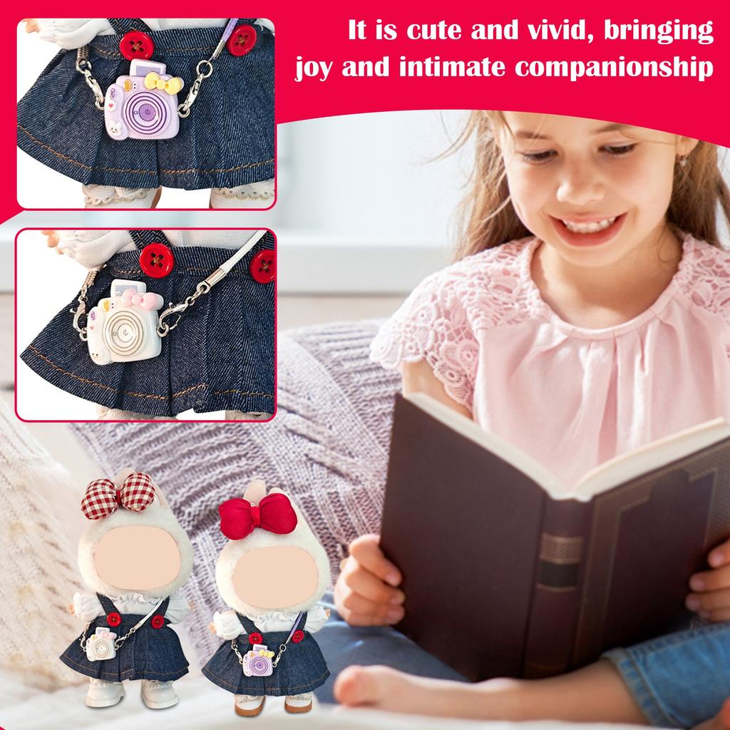 Милые плюшевые кукольные аксессуары для одежды Плюшевая кукла Подходящие подарки Мультяшная детская кукла Кукольная одежда