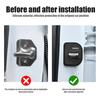 2/4Pcs Silicone Car Door Lock Cover For Volvo XC40 XC60 XC90 S60 S90 V50 V70 V60 V40 Shock Absorber Protector Auto Accessories