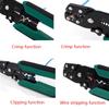 Multifunctional Crimping Stripper Cable Wire Stripper Crimping Pliers Terminal Tool Professional Cord Crimper
