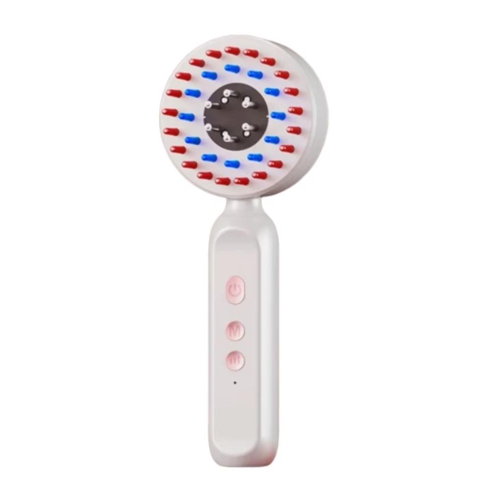 Multifunctional Introduction Liquid Head Massage Comb 2in 1 Vibrating Head Relaxation Tool Gift