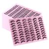 New Product Dd Chemical Fiber Russian Volume False Eyelashes 30 Pairs Thick Natural Grafted Eyelashes