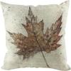 Halloween Throw Pillow Cover with Cat, Skull & Ghost Patterns - "Trick or Treat" Decor for Sofa