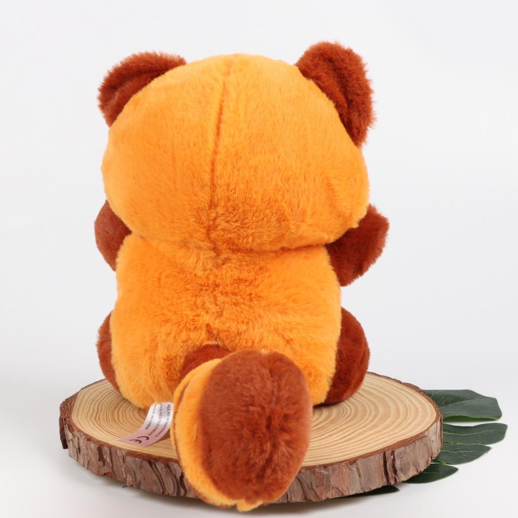 Енот плюшевый енот имитация милый мультяшный красный енот плюшевая игрушка кукла милая