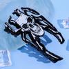 Halloween Skeleton Hair Clip Black Series Unique Stylish Multi-Functional Hair Gripper Strong Hair Clamp Daily Hair Accessories
