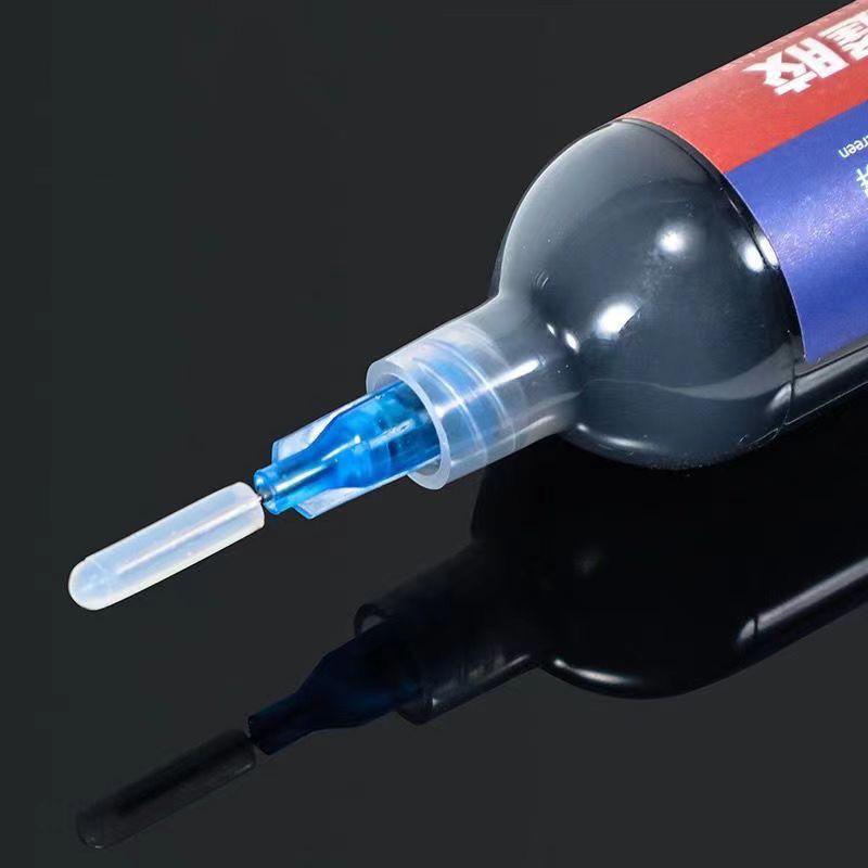 15 шт. специальная силиконовая пробка для головки шприца, уплотнение иглы, предотвращающее попадание клея