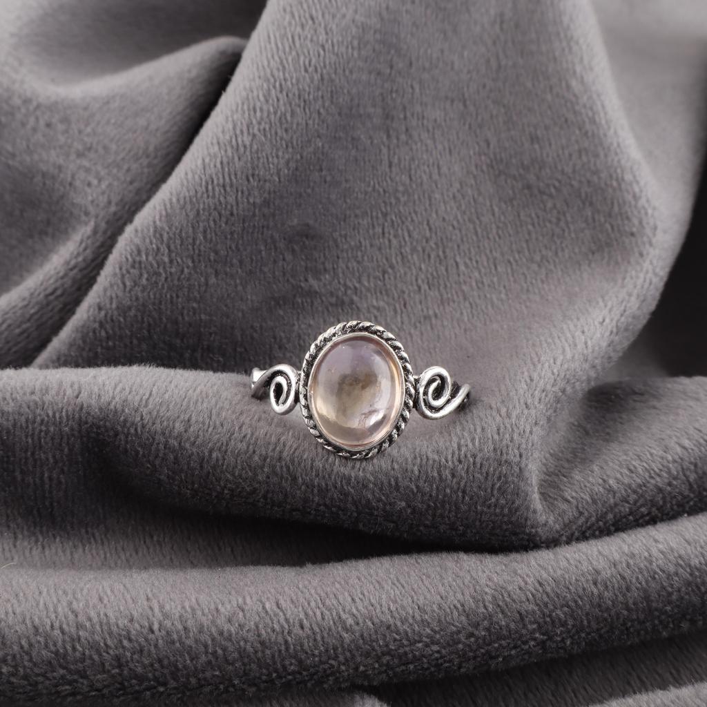 Украшения с аметрином, Кольцо из стерлингового серебра 925 ручной работы, Духовное кольцо ручной работы, Удивительные украшения с аметрином для женщин