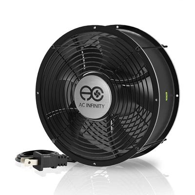 Вентилятор AC Infinity AXIAL Muffin 10 120 В 89 мм высокоскоростной для самостоятельного охлаждения и вентиляции, проект вытяжки 2589, дюйм, ACØ254 мм x