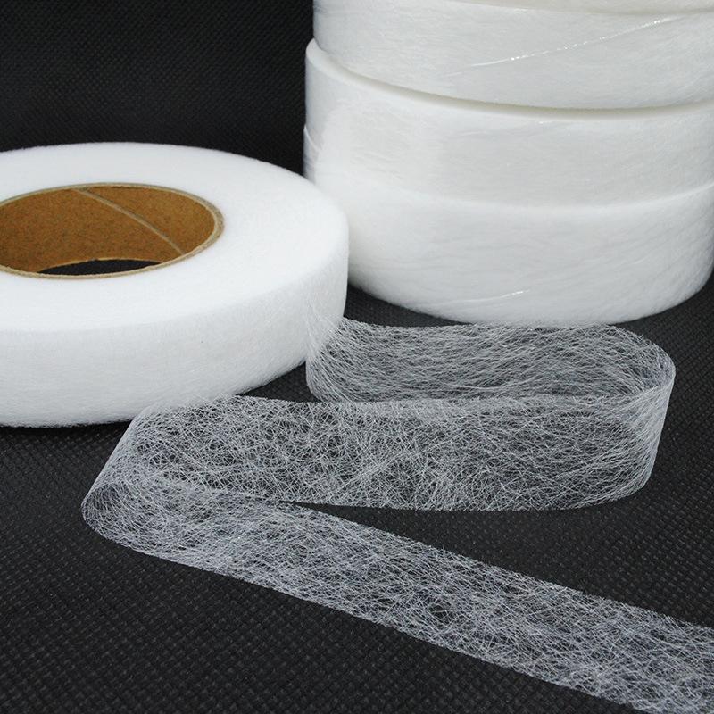 Самоклеящаяся лента для подгибки брюк, утюг, DIY, для джинсовой одежды, укорачивание длины, для шляп, одежды, термоплавкая двусторонняя лента, швейный инструмент