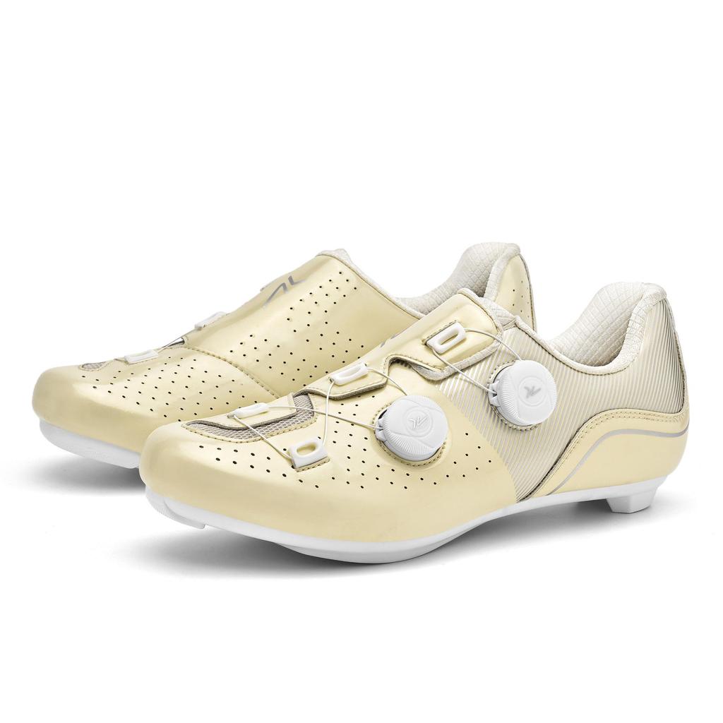 Cross-Border Plus-Size Lockless Cycling Shoes for Men & Women - Road & Mountain Bike Hard Sole