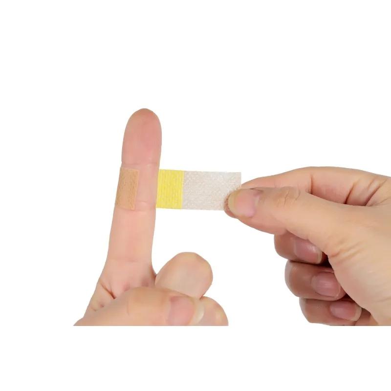 Гемостатический пластырь 100 шт./компл. Пластырь пластырь чрезвычайная помощь нетканый нетканый дышащий водонепроницаемый стерильный пластырь