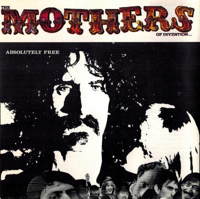 CD MOTHERS - Absolutely Free RCD10093 Rykodisc 1988 Канада Рок Б/У