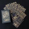 Столетняя колода карт Таро Смита-Уэйта - Золотая фольга, Водонепроницаемая, Подходит для начинающих