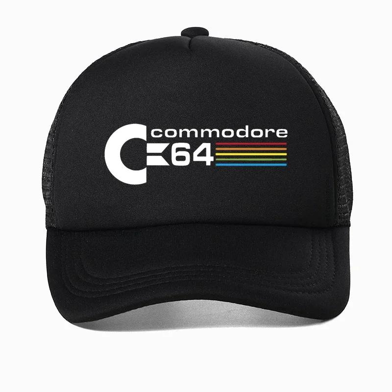 Commodore 64 Hats Unisex C64 SID Amiga Retro 8bit Ultra Cool Design Unisexs Baseball Cap New Fashion Adjustable Snapback hats