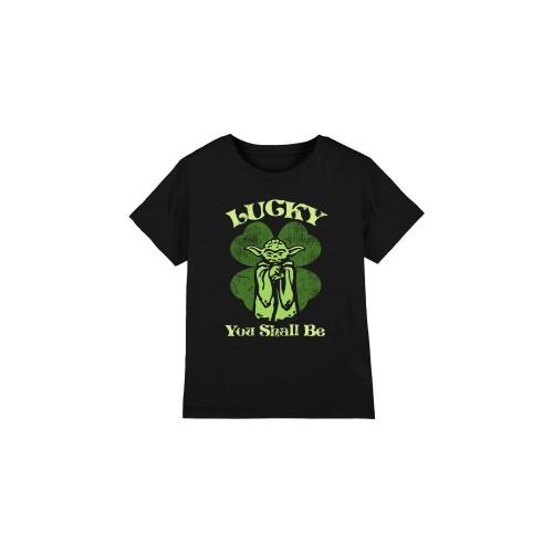 Star Wars Childrens/Kids Lucky Yoda St Patricks Day T-Shirt