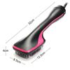 Hair Dryer Hot Air Brush Styler and Volumizer Hair Straightener Curler Comb Roller One Step Electric Ion Blow Dryer Brush