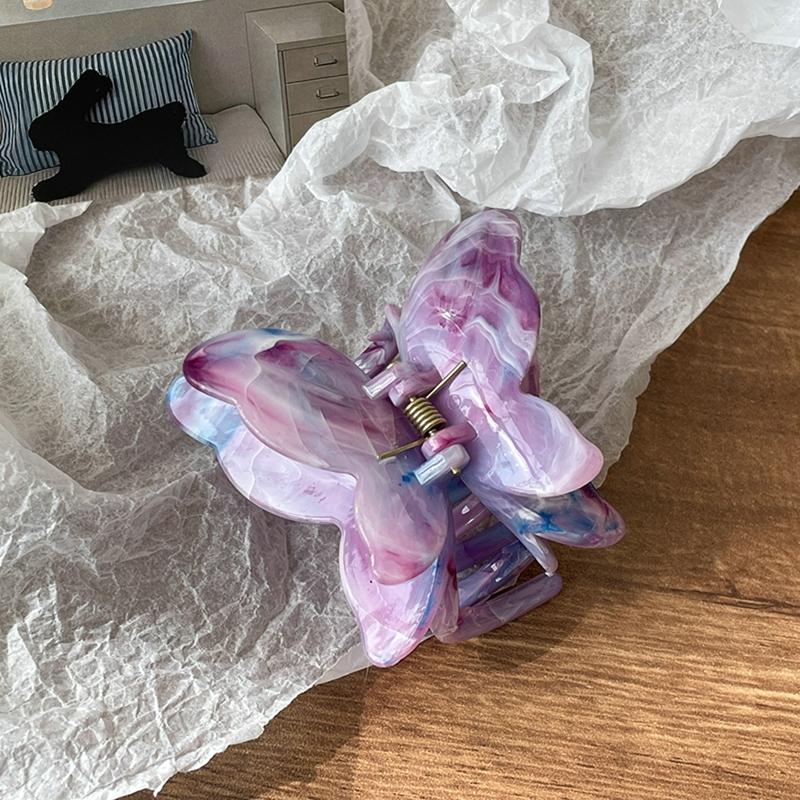 Милые принцессы ацетат двухслойные заколки-бабочки для волос милые заколки для девочек головные уборы заколки для волос аксессуары для волос