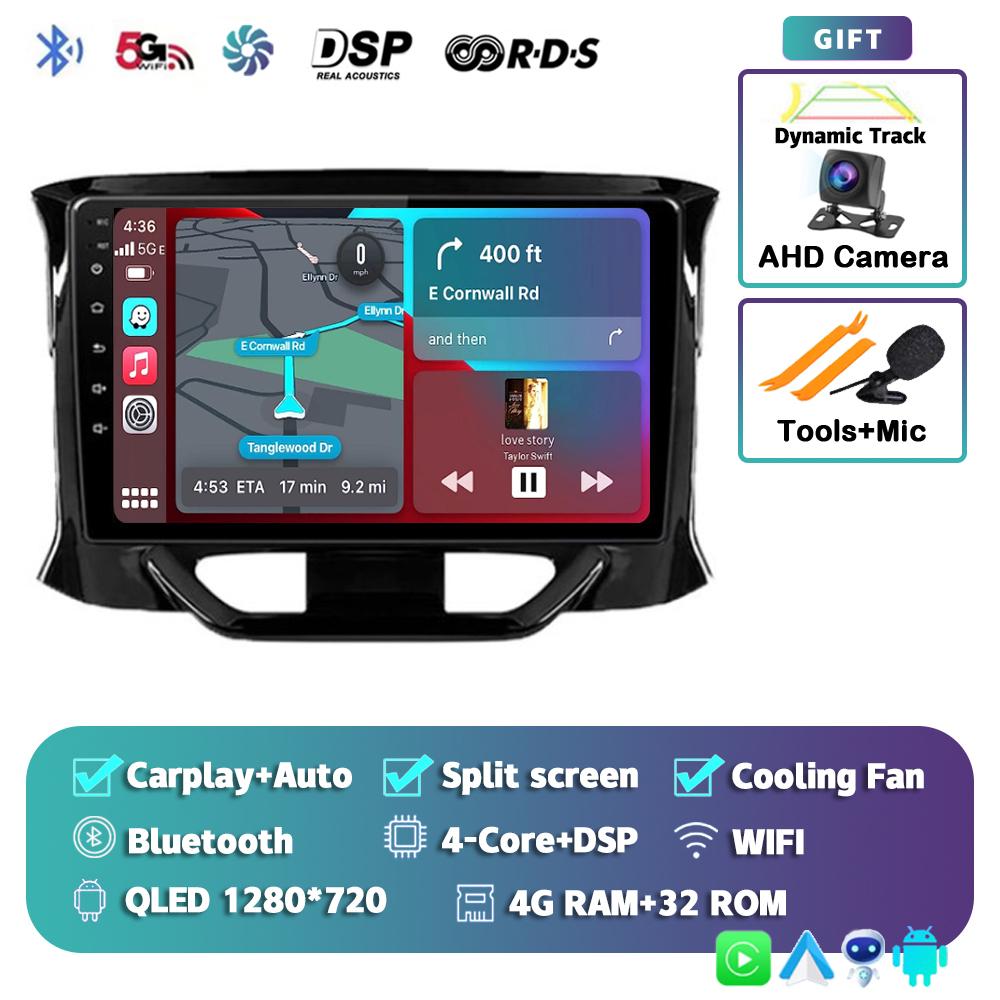 Android 14 Carplay Auto WIFI+4G Car Radio For LADA Xray X ray 2015-2019 Multimedia Video Player Navigation GPS Stereo 2din DVD