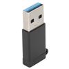 Адаптер USB 3.0 на Type-C USB C на USB OTG Plug and Play Преобразование HD для данных  (черный )