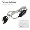Usb In-Out Midi Cable Converter Pc To Music Keyboard Adapter Cord