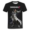 Fighting New Game Tekken 8 3D Printed T Shirt For Men Clothes Harajuku Streetwear T-Shirt Boy Kid Crewneck Short Sleeve Girl Top