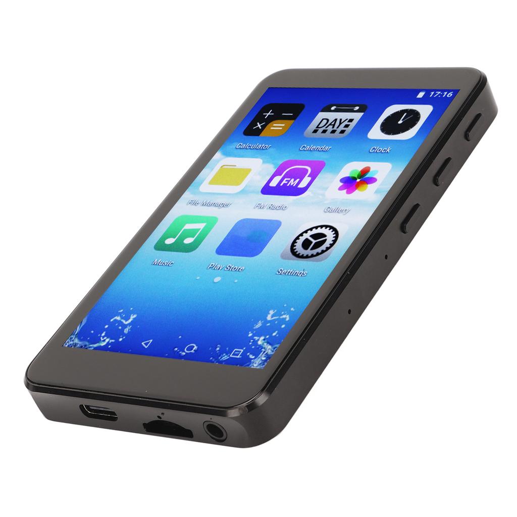 WiFi Bluetooth Mp4 Ai Интеллектуальное HD Шумоподавление Голосовое управление Сенсорный экран Портативный MP4-плеер с диктофоном