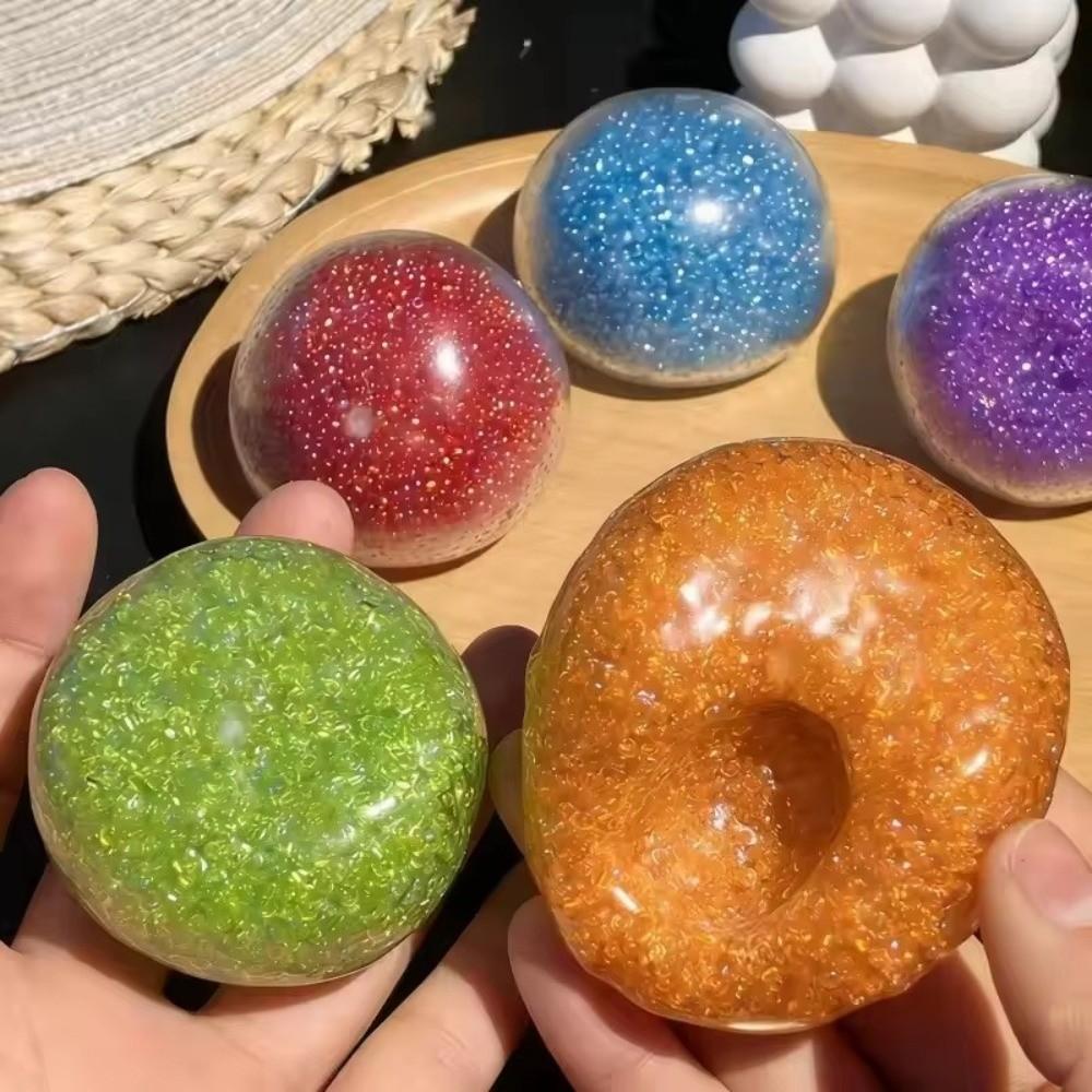 Colorful Squishy Fidget Toys Noise Ball Shapeable Stress Ball Squeeze Toy For Anxiety Relief