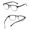 Men Women Portable Foldable Reading Glasses Vintage Anti Blue Light Ultra Light Far Sight Eyewear