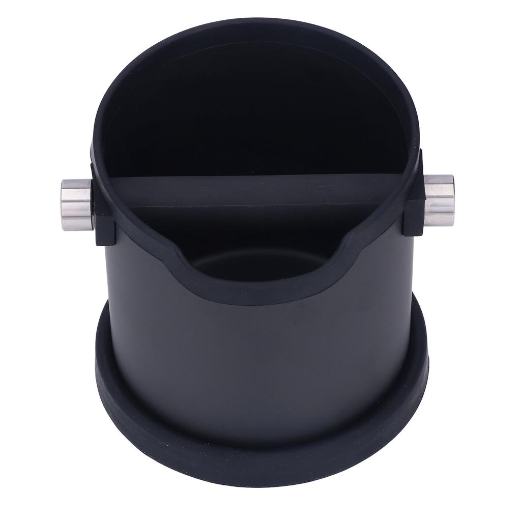 Контейнер для хранения кофейной гущи из нержавеющей стали с нескользящей силиконовой прокладкой