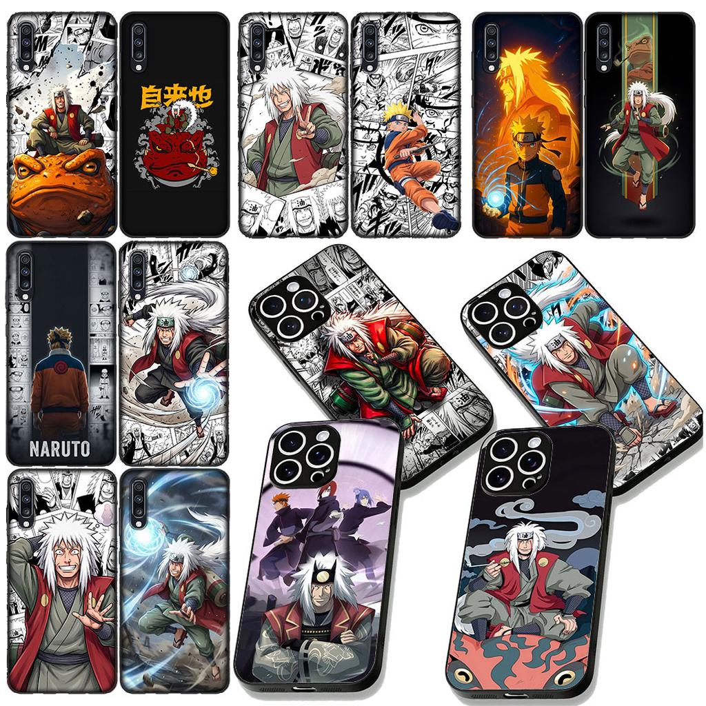 Обои Джирайя Наруто Чехол для телефона Samsung Galaxy Note 20 9 10 S8 S10 Lite S9 Plus A54 A53 A21S S10E A17 Защитный чехол