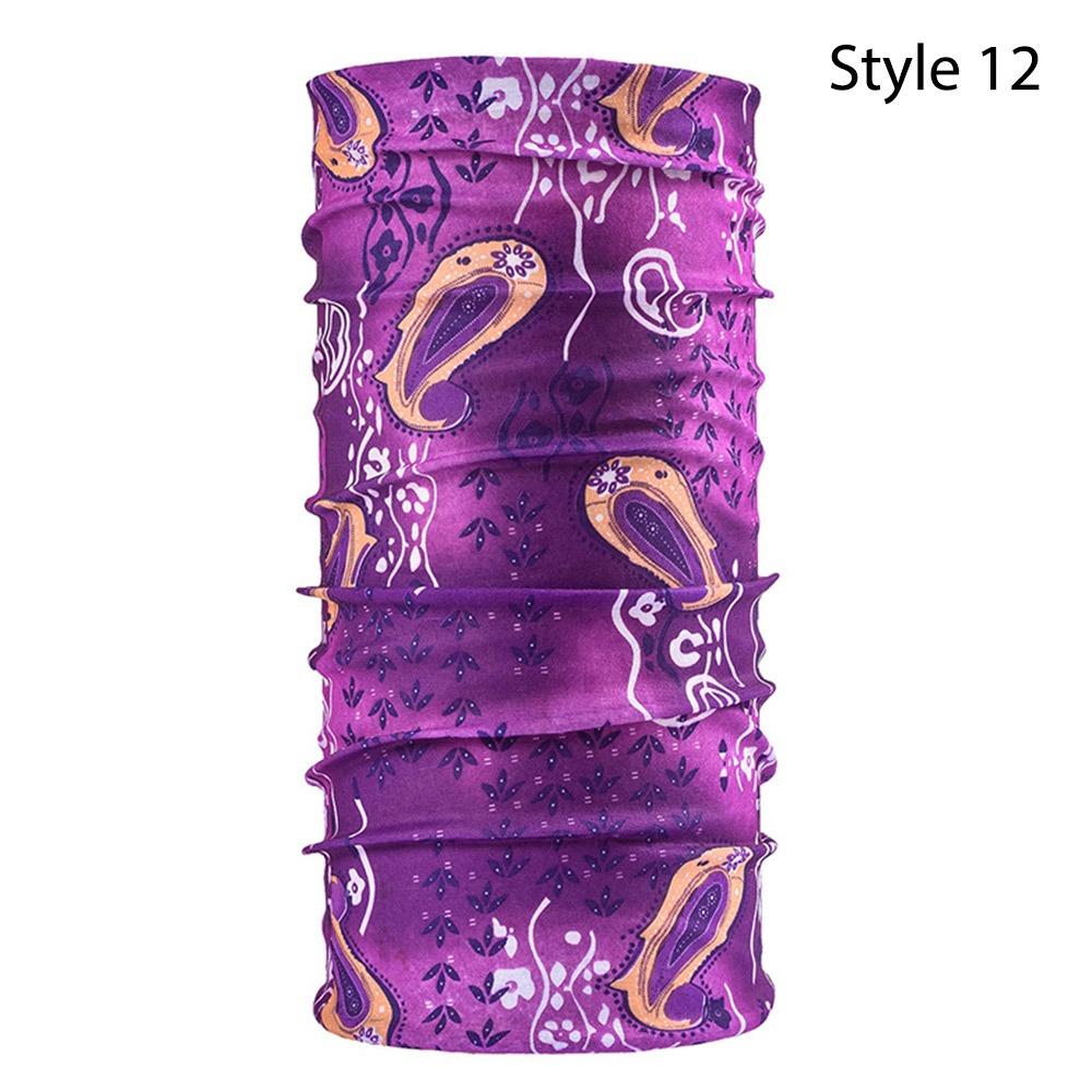Neck Sun Protection Riding Mask Printed Scarf Cycling Scarf Summer Climbing Hiking Scarf Hiking