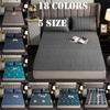Twin/Twin/Queen/King Size Full New Soft Waterproof Cotton Bedding Sheet Mattress Cover Quilted Bedspread Elastic Sheets Fitted Sheet Mattress Topper