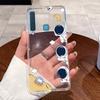 Чехол для Samsung A9 2018 Чехол SM-A920F Прозрачный Эстетичный Модный Милый Кот Задняя Крышка Для Samsung Galaxy A9 2018 Чехол Для Телефона