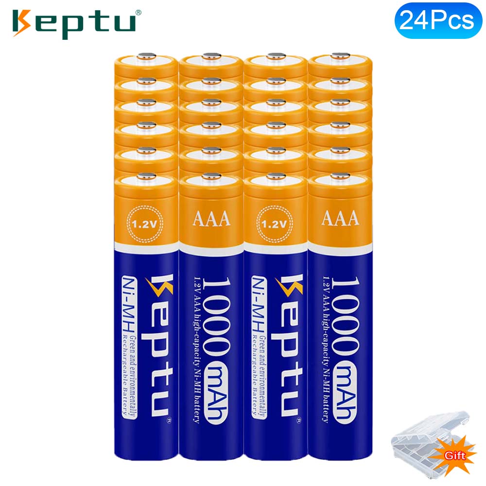 KEPTU 4-32 шт. Аккумуляторные батареи 3A AAA 1,2 В 1000 мАч Ni-MH