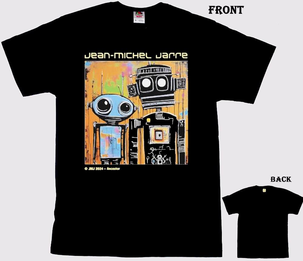 Новый! Жан-Мишель Жарр Ancestor JMJ Robots 2024 Футболка Унисекс Футболка