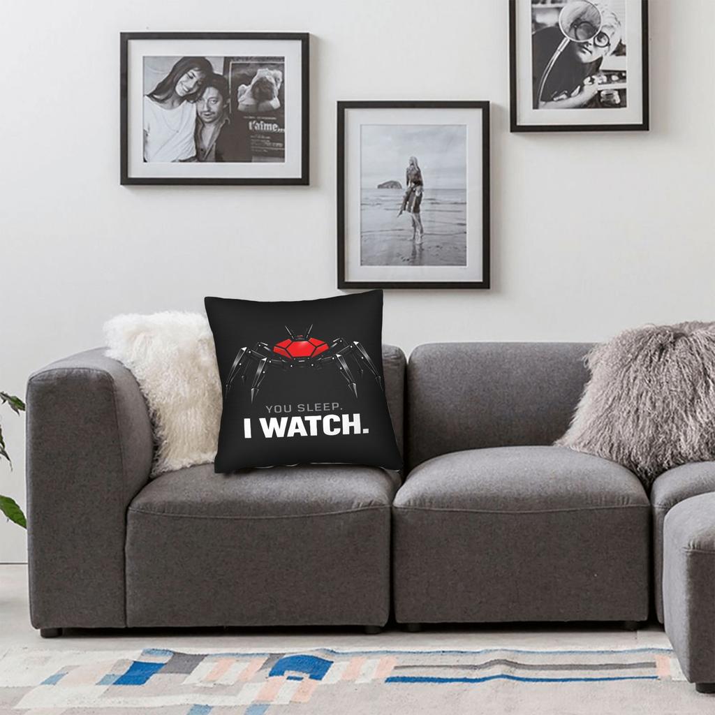 Pillow Cover You Sleep I Watch Morden Pillow Case For Couch Sofa Bedroom Pillowcases