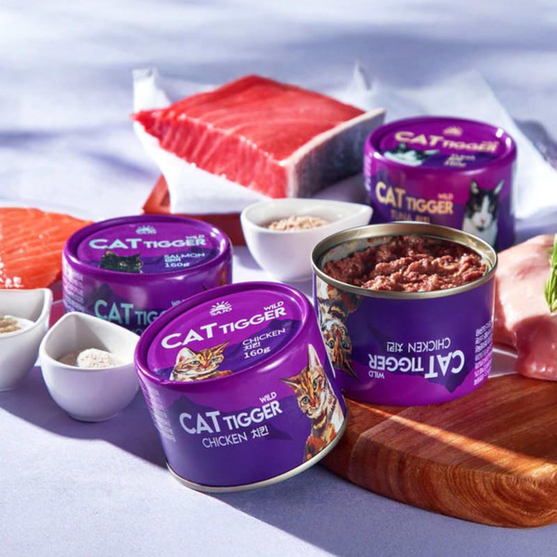 [Питомец] Sajo Cattiger Wild 160 г Тунец