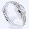 Used Limited Model CITIZEN Citizen wicca Women's Watch Floral Pattern Cherry Blossom Stone Shell Dial Smoseco Silver