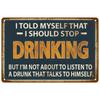 Retro Metal Signs Vintage Plates Posters Wall Art Bar Accessories Tin Sign Home Decor Item Mancave Luxury Room Decorations