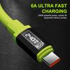 Кабель USB C 240 Вт с дисплеем мощности Быстрая зарядка Зарядное устройство для iPhone 15 16 17 Samsung Xiaomi Huawei Телефоны Кабель Type C 1-2 м